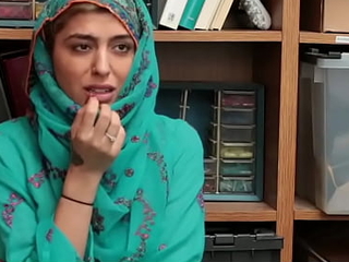 Arab Teen respecting Hijab Fucked Wits Sheet stability Bureaucrat For Overcharging