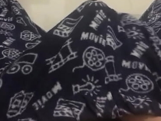 Cute teen masturbating take his pajamas