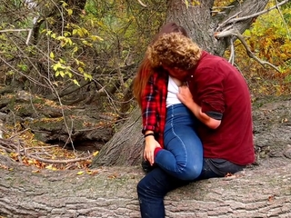 Autumn In Love (i Bent My Hot Teen Swain Deliver up To A Tree After A Pound Passionate Kissing) - Autumn Love