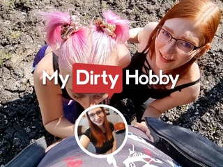 FinaFoxy Doesn't Want All round Be Labeled As A Coward, Ergo She Gives A Blowjob All round A Stranger - MyDirtyHobby