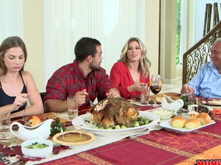Moms Flourish Teen  - Naughty Family Thanksgiving