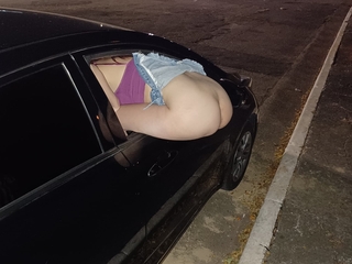 Brand new wife with ass widely on along to street in public for strangers dogging