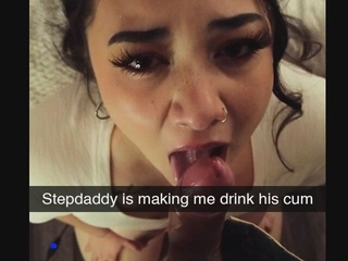 Downright Stepdaddy Punishes His stepdaughter (Warning: Very Ballpark Sex)