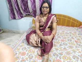 Indian Kolkata Wife Sushmita Sex in Doggy n Cowgirl Position on Saree be suitable Creampie in say no to Hot Pussy with Mr Mishra on Xhamster