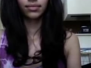 Beautiful Arabian teen shows her yummy pussy vulnerable webcam
