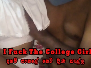 I fuck the college girl who meet at the home