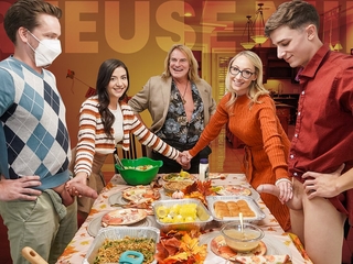 Thanksgiving Is A Time When Family Cums Together, & This Holiday Season, Goods Will Get Rowdy