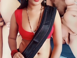 Cute Saree Bhabhi devar ke sath Ganda sex (Hindi Audio) headman spliced
