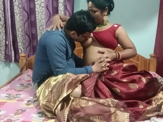 Screwing Indian Desi Bhabhi Real Homemade Hot Sexual connection in Hindi with xmaster on X Videos