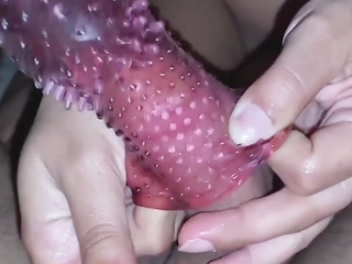 Stepmother wakes up with her stepson's hard cock and lets him fuck her using her toys