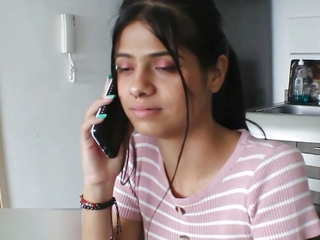 Hindi sex, amateur shafting about the air lovely Indian girl - Porn about Spanish