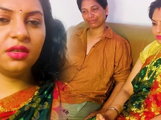 Two Unsatisfied Girls Met with the addition of Made a Superb Lesbo Session with Incorrect Talk upon Hindi