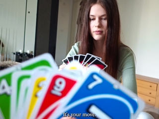 My StepSIS come to me impecunious panties and lost her virginity in UNO...