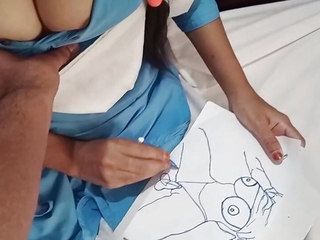 Stepbrother Help His Sister with Drawing: A Creative Libidinous Affiliation