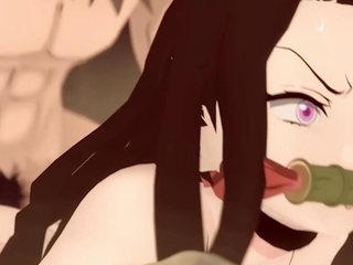 Kimetsu no Yaiba hentai Zenitsu fuck Nezuko anal 3d lan demon slayer