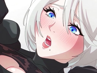 neir autonoma hentai 2B getting creampied in say no to tight anal 2D invigoration