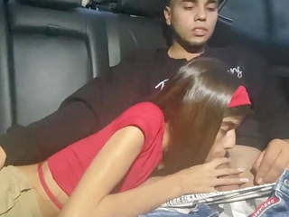 Horny stepsister gives me a blowjob in the car for ages c in depth we speed with our parents