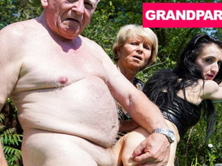 Rejuvenating Grandpa's Soothe Out Cock with Granny