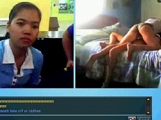 Indonesen girl on webcam