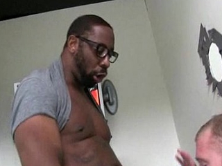 Black Muscled Guy Fuck White Young Gay Boy Bareback Style 20