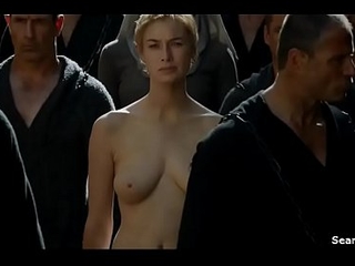 Lena Headey Rebecca Effrontery first Cleave in Game Thrones 2011-2015