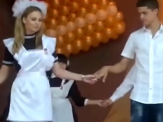 Upskirt russian school dance oops #10 - YouTube.MP4