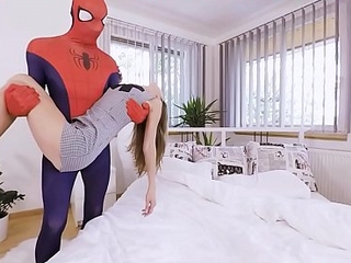 VRBangers.com Spider-Man: XXX Parody with sexy teen Gina Gerson